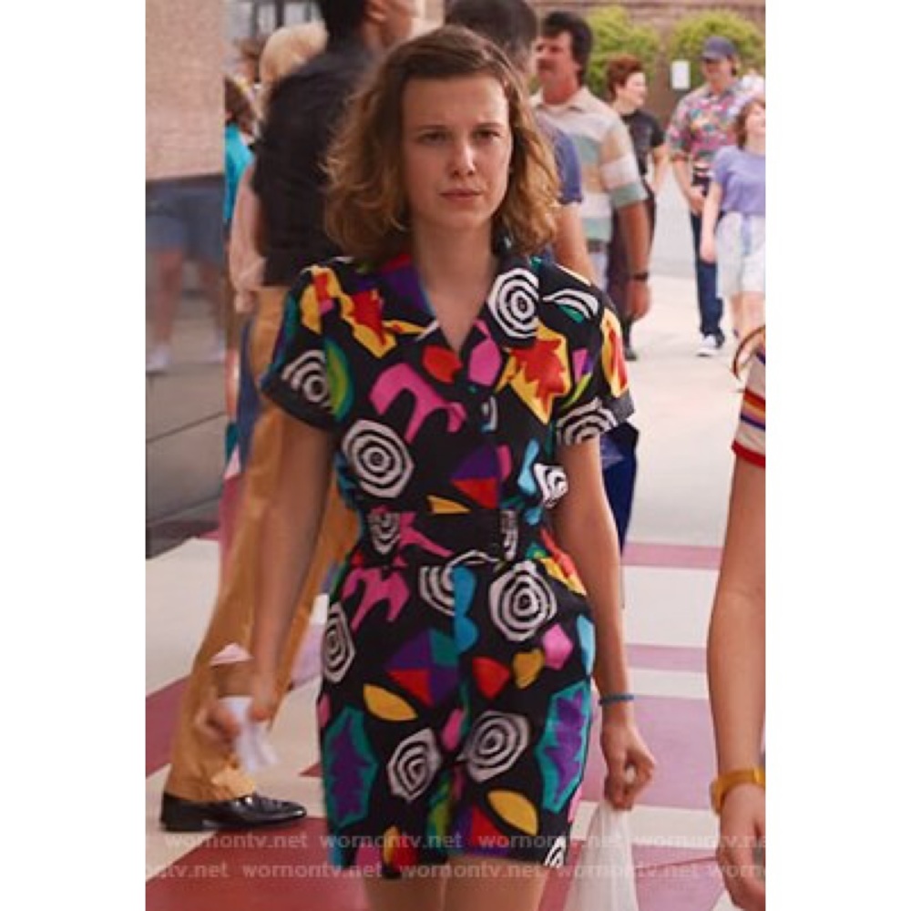 TARGET STRANGER THINGS ROMPER EL COSTUME NETFLIX S - Picture 4 of 8